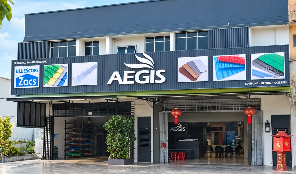 Aegis Marketing shopfront at Taman Perindustrian Puchong Utama
