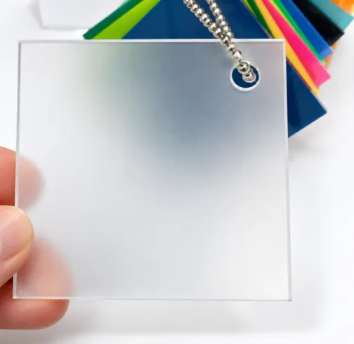 Frosted acrylic sheet