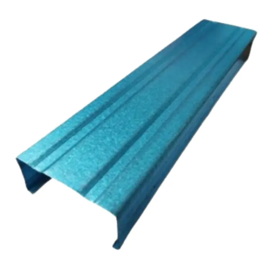 Coated steel C-section